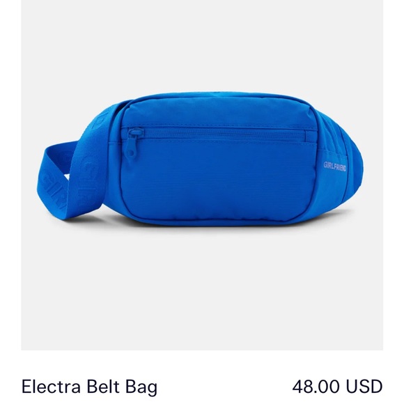 Girlfriend Collective Blue Waist Bag - Picture 3 of 3